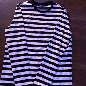 SHEIN stripped long sleeve shirt